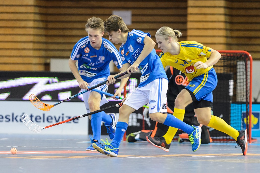 Euro Floorball Tour 2015 -  Sweden U19 vs Finland U19 - 4:5ps