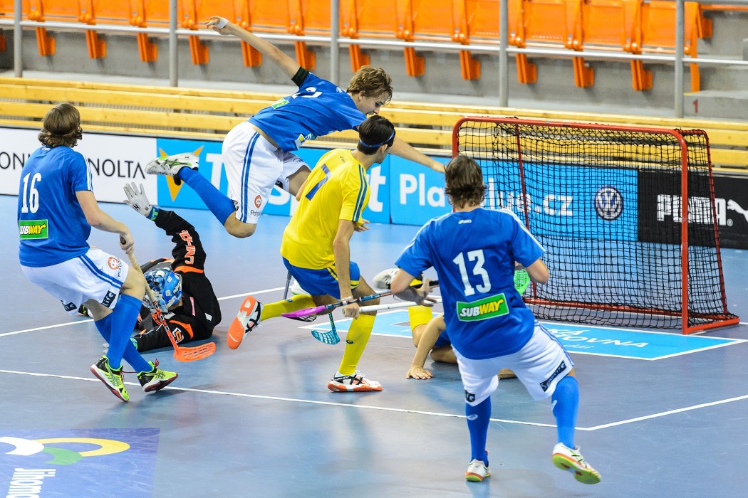 Euro Floorball Tour 2015 -  Sweden U19 vs Finland U19 - 4:5ps