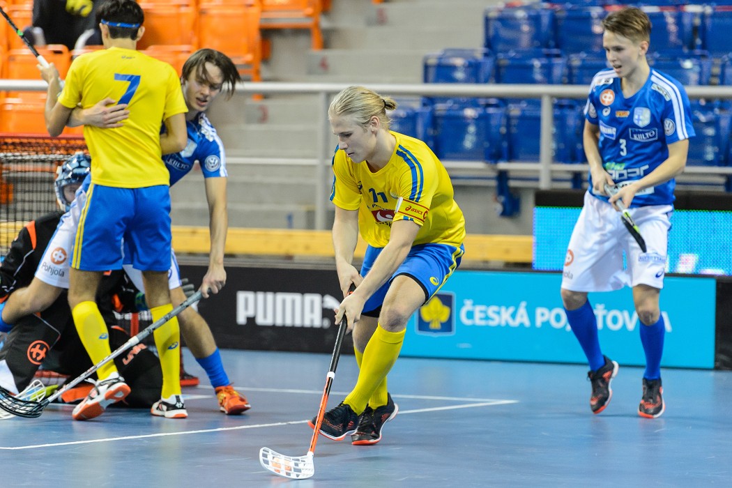 Euro Floorball Tour 2015 -  Sweden U19 vs Finland U19 - 4:5ps