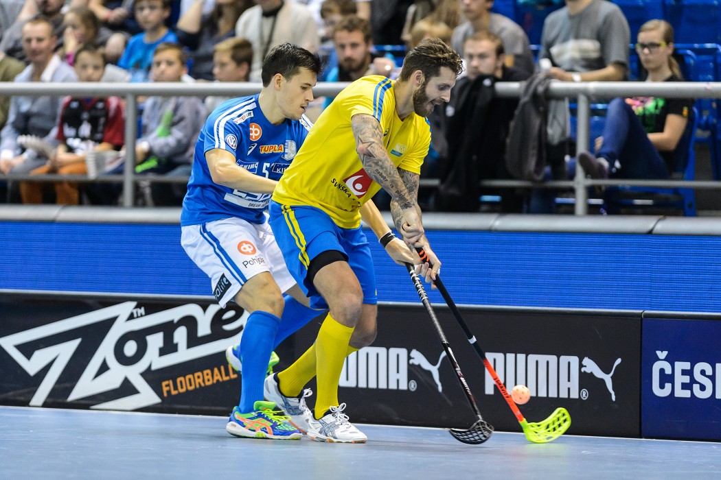 Euro Floorball Tour 2015 -  Sweden vs Finland - 5:4ps