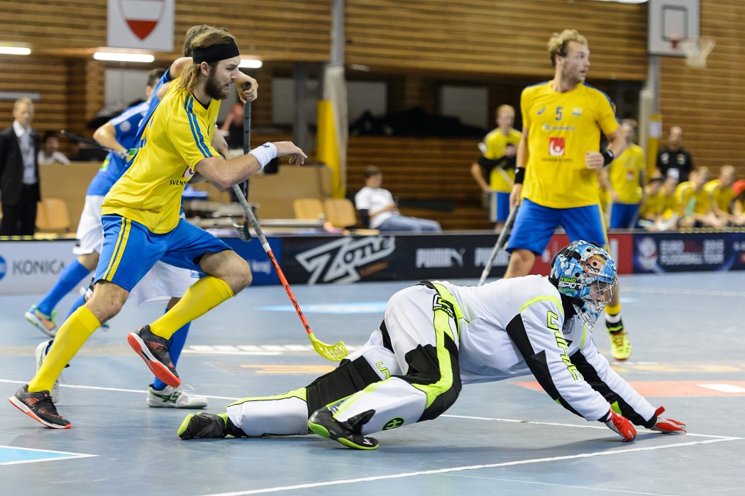 Euro Floorball Tour 2015 -  Sweden vs Finland - 5:4ps