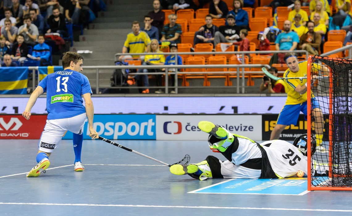 Euro Floorball Tour 2015 -  Sweden vs Finland - 5:4ps