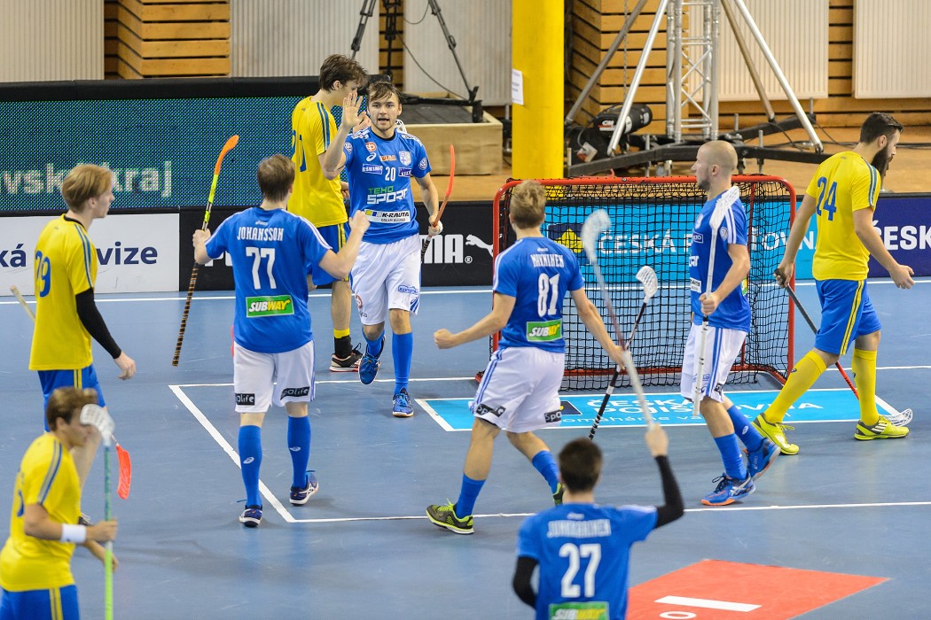 Euro Floorball Tour 2015 -  Sweden vs Finland - 5:4ps