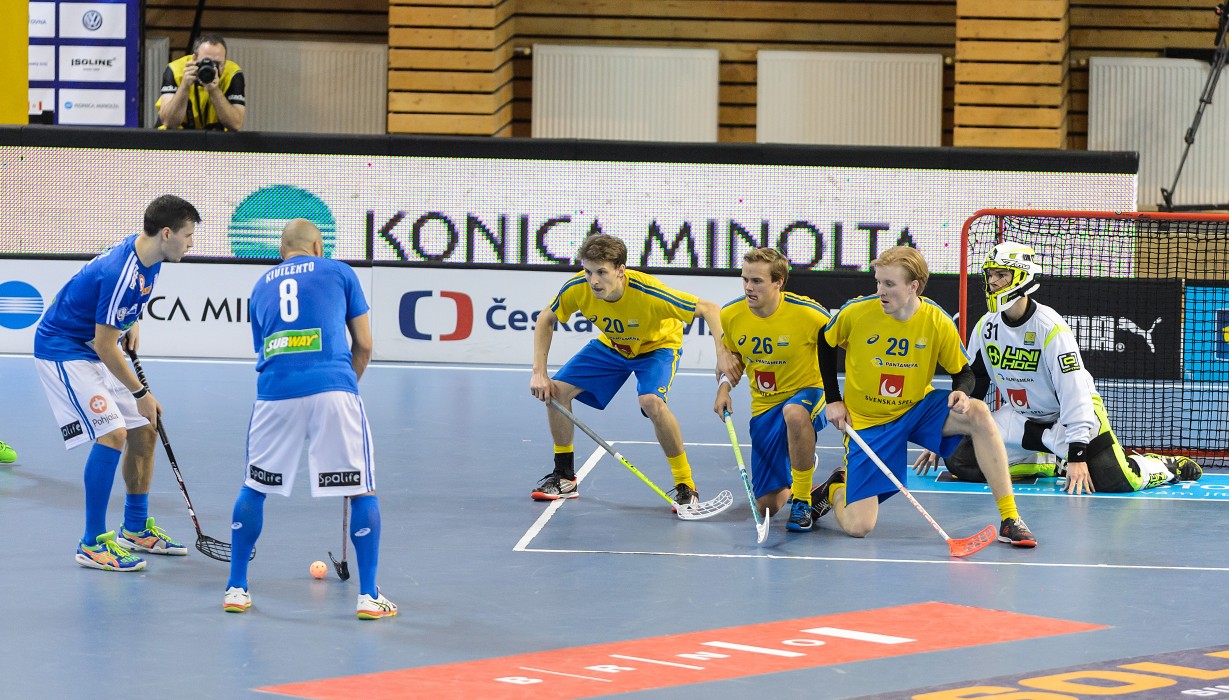 Euro Floorball Tour 2015 -  Sweden vs Finland - 5:4ps