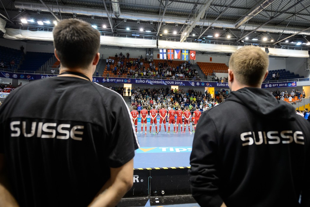 Euro Floorball Tour 2015 - Czech Republic vs Switzerland - 5:6