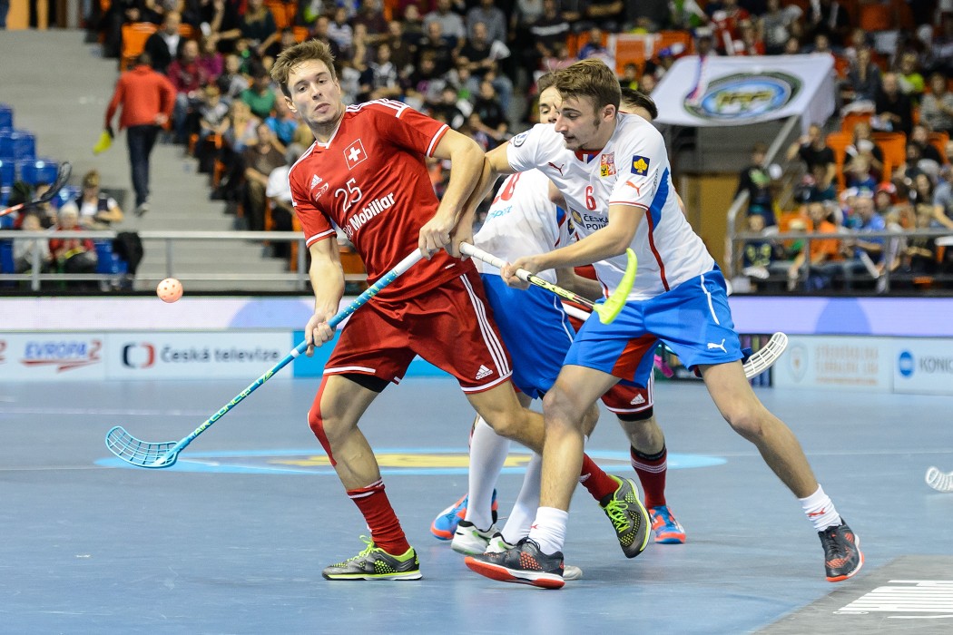 Euro Floorball Tour 2015 - Czech Republic vs Switzerland - 5:6