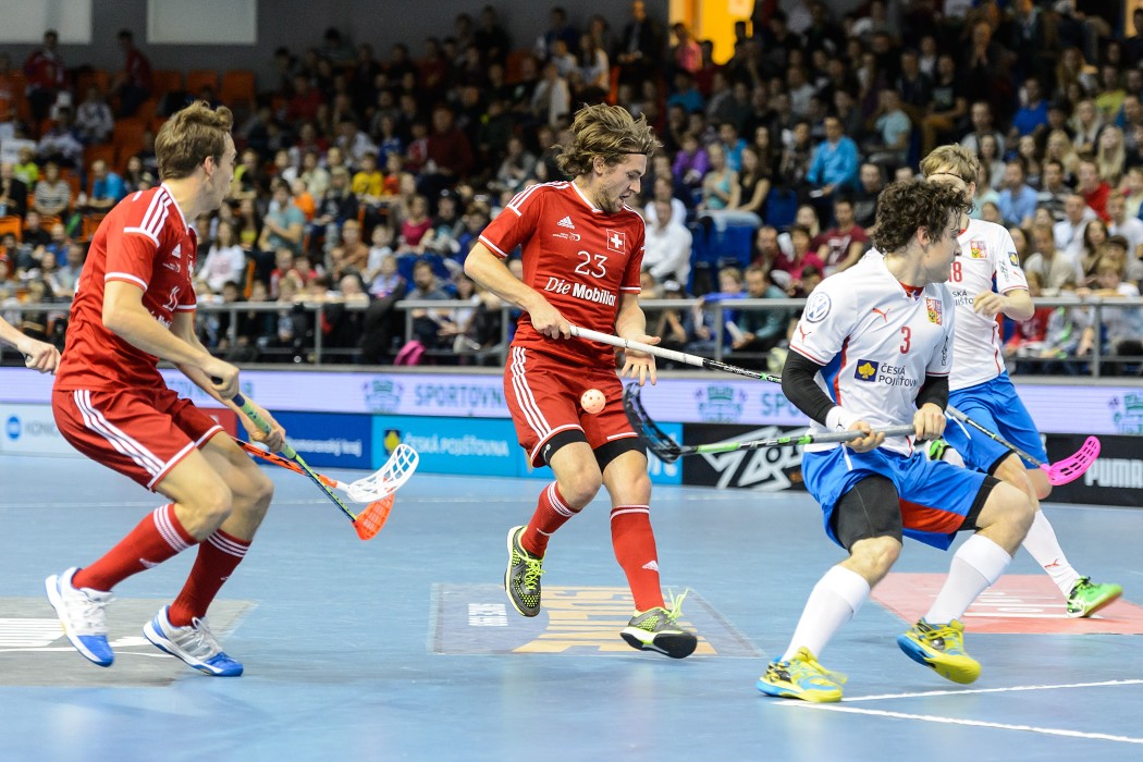 Euro Floorball Tour 2015 - Czech Republic vs Switzerland - 5:6