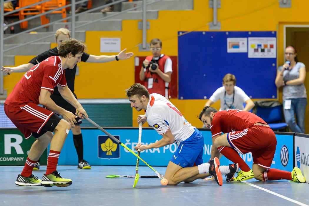 Euro Floorball Tour 2015 - Czech Republic vs Switzerland - 5:6