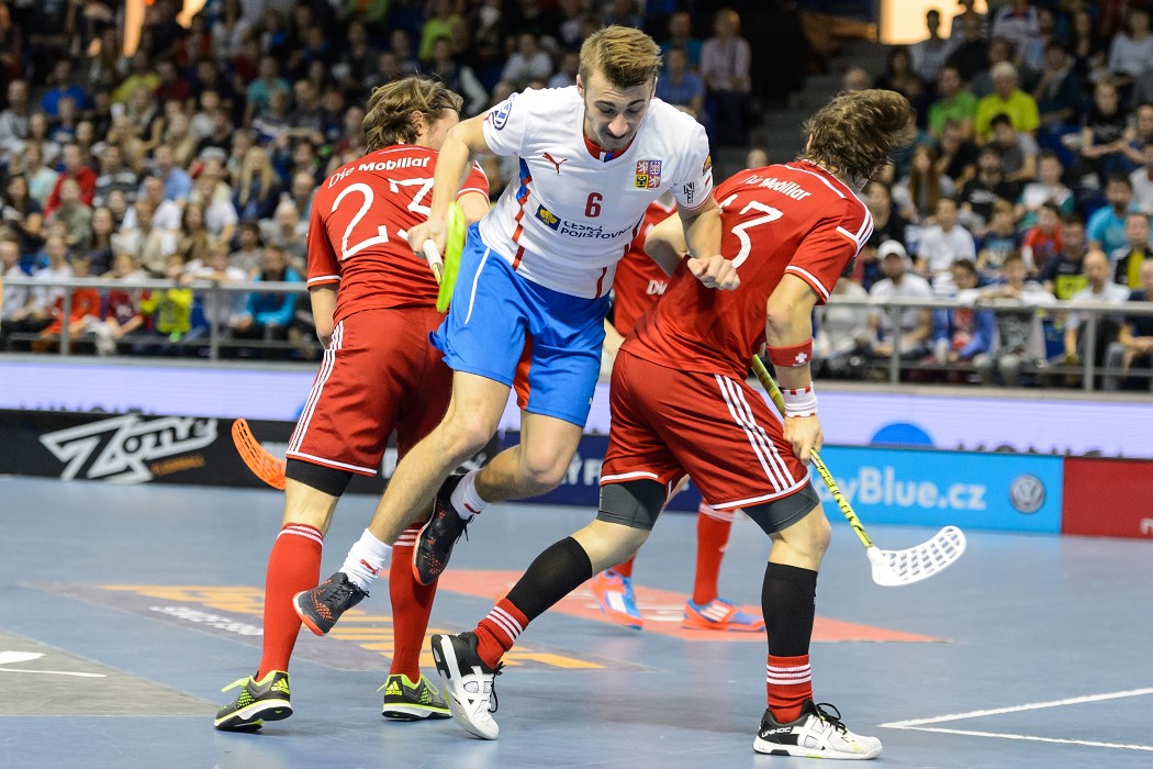 Euro Floorball Tour 2015 - Czech Republic vs Switzerland - 5:6
