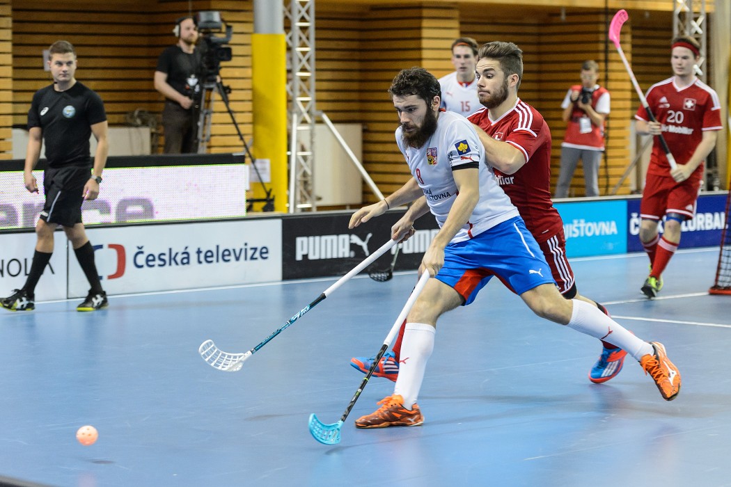 Euro Floorball Tour 2015 - Czech Republic vs Switzerland - 5:6