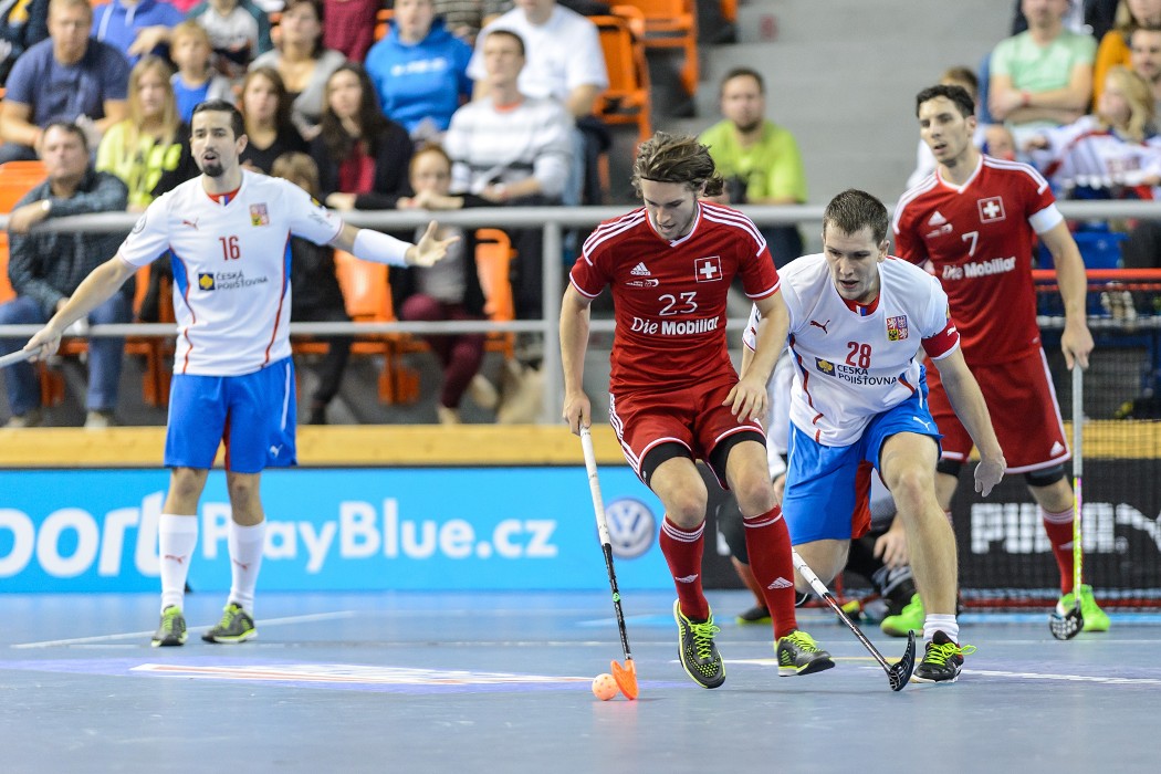 Euro Floorball Tour 2015 - Czech Republic vs Switzerland - 5:6