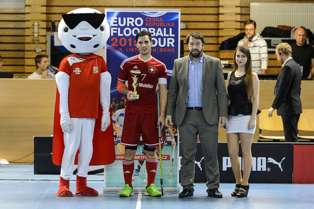 Euro Floorball Tour 2015 - Czech Republic vs Switzerland - 5:6