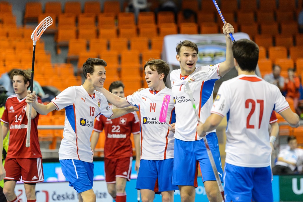 Euro Floorball Tour 2015 - Czech Republic U19 vs Switzerland U19