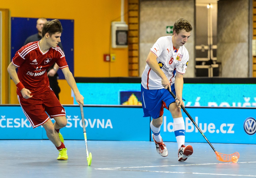 Euro Floorball Tour 2015 - Czech Republic U19 vs Switzerland U19