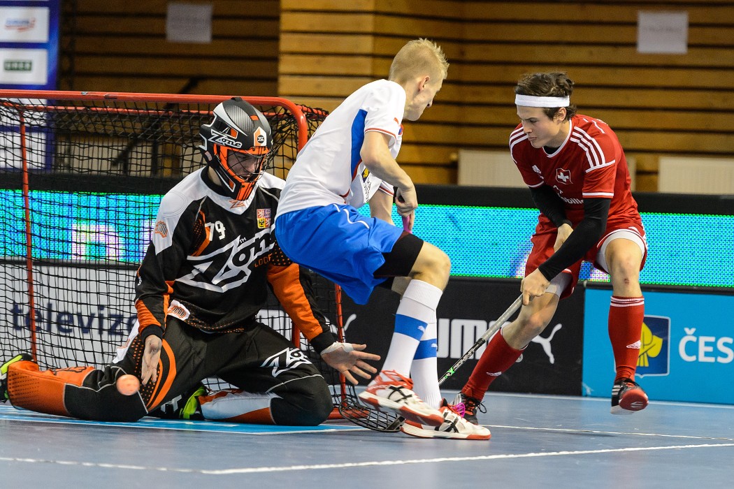 Euro Floorball Tour 2015 - Czech Republic U19 vs Switzerland U19