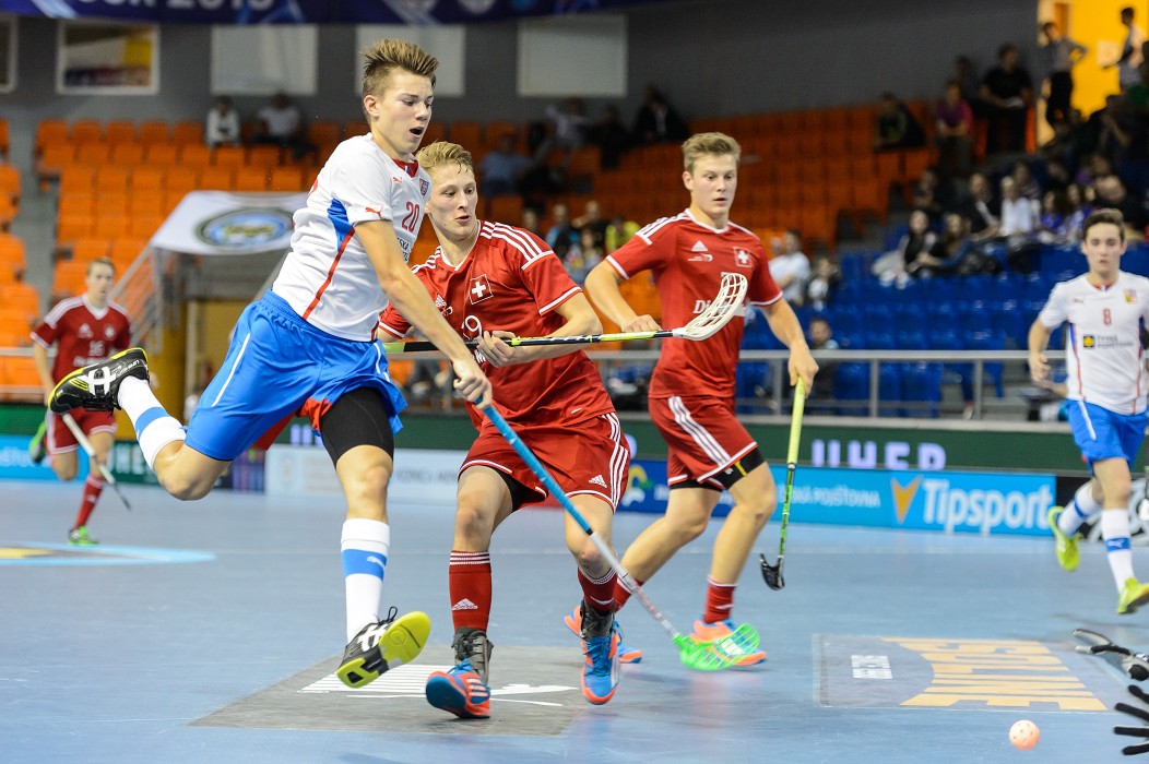Euro Floorball Tour 2015 - Czech Republic U19 vs Switzerland U19