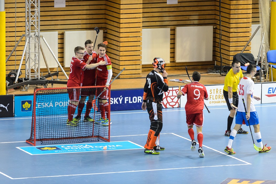Euro Floorball Tour 2015 - Czech Republic U19 vs Switzerland U19