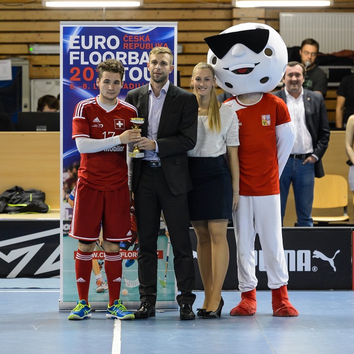 Euro Floorball Tour 2015 - Czech Republic U19 vs Switzerland U19