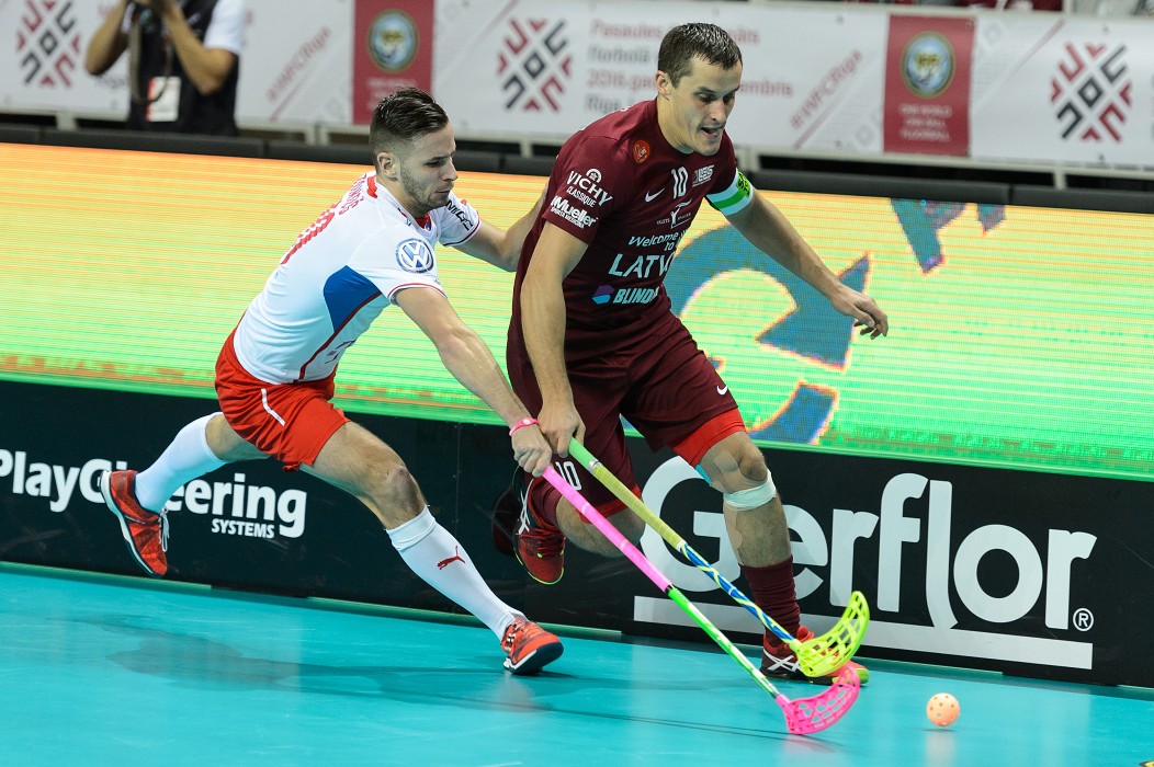 MS 2016 - Lotyšsko x Česko